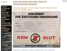 Tablet Screenshot of antichrist-wachtturm.de